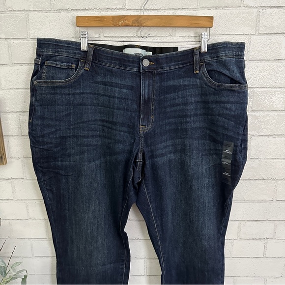 SONOMA Dark Wash Skinny Ankle Jean 22W Short - Picture 2 of 9